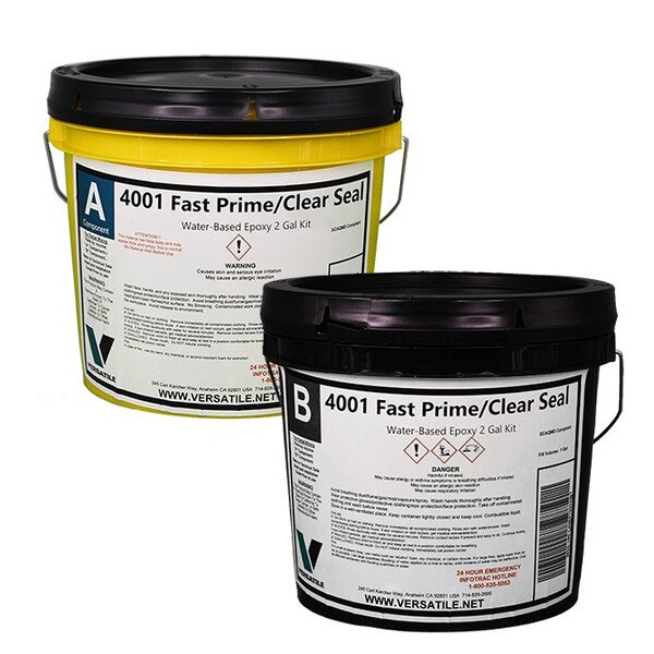 4001 Fast Primer/Clear Seal Waterbased Epoxy